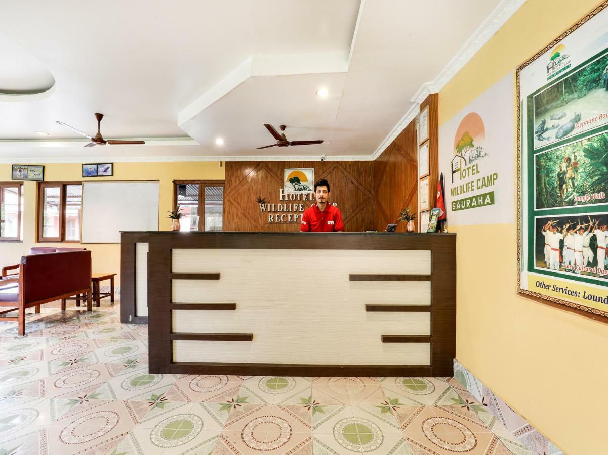 Hotel Wildlife Camp Sauraha Exterior foto